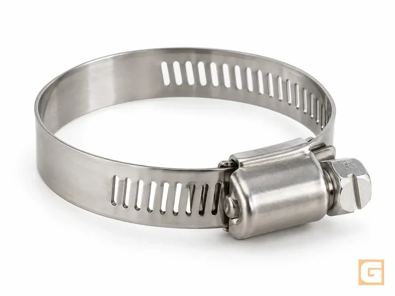 Abrazadera de tornillo sin fin — Abrazaderas de banda