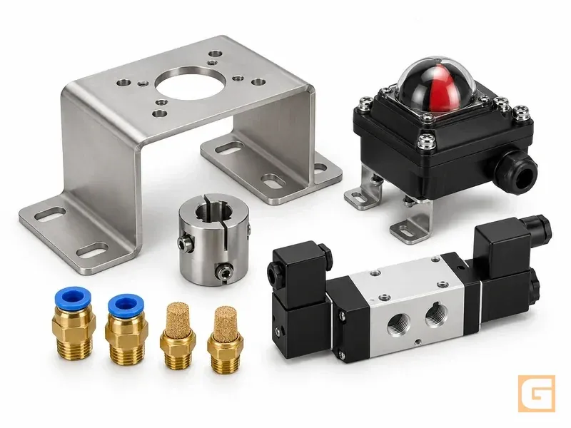 Accesorios y kits de montaje para actuadores — Actuadores para válvulas