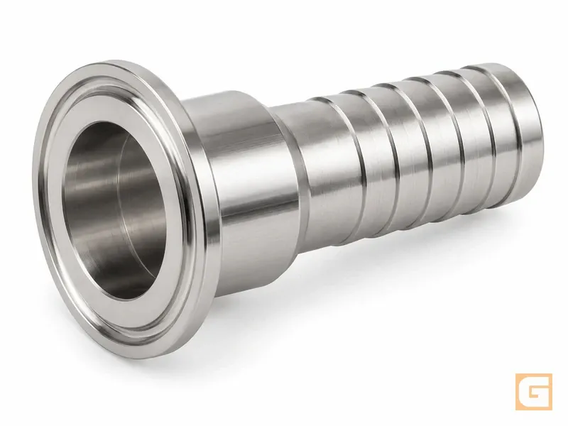 Acople Sanitario Mixto ASTM A270 304 3A Extremos Clamp - Manguera — Conexiones sanitarias