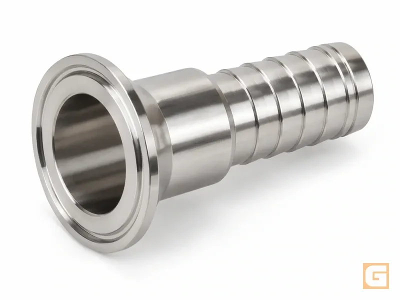 Acople Sanitario Mixto ASTM A270 316L 3A Extremos Clamp - Manguera — Conexiones sanitarias