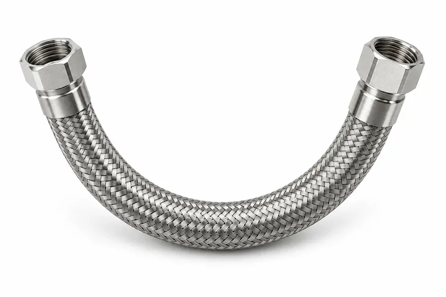 Manguera metálica flexible corrugada de acero inoxidable
