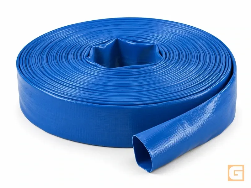 Manguera layflat de PVC para agua y desagüe — Mangueras de PVC y layflat