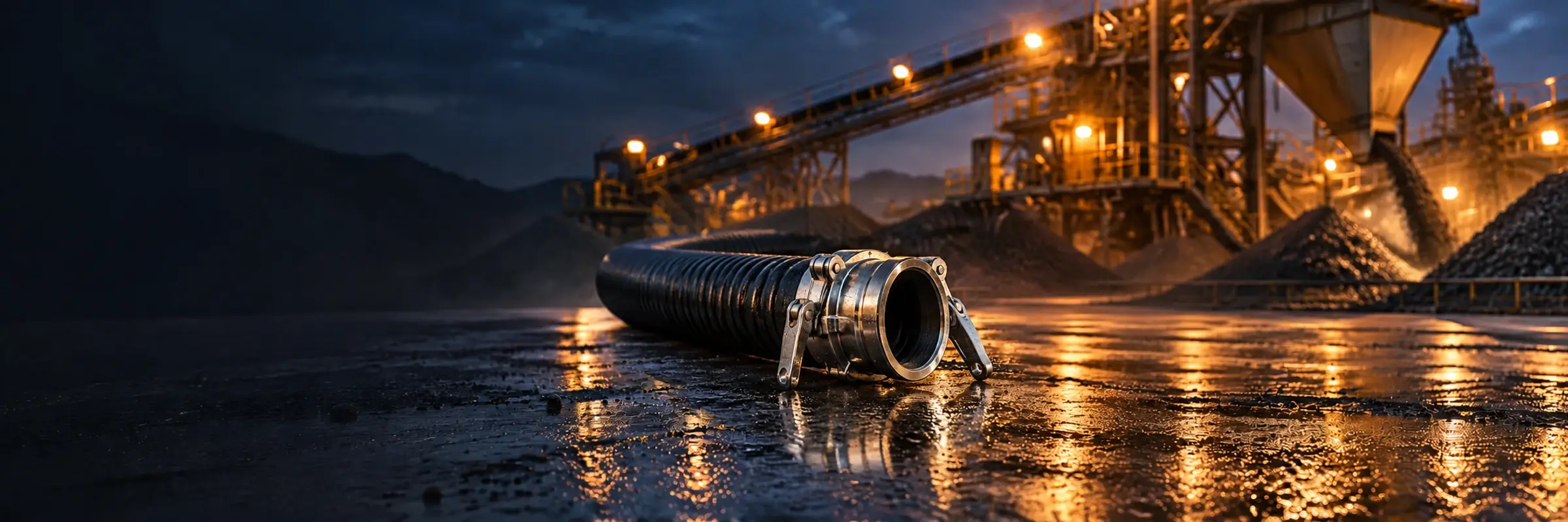 Manguera para pulpa mineral — línea Gaeflex para minería e industria