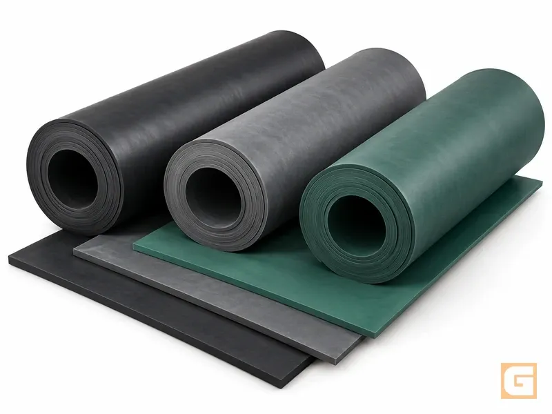 Plancha de caucho EPDM, neopreno y nitrilo — Empaquetaduras y sellos