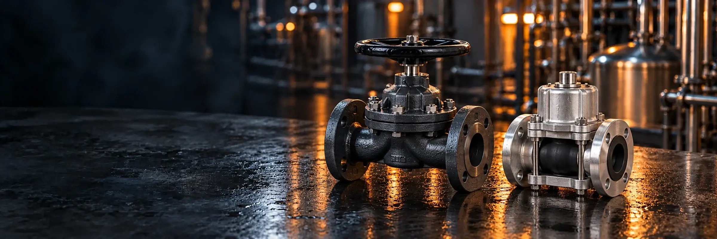 Válvulas de diafragma y pinch — línea Gaeflex para minería e industria