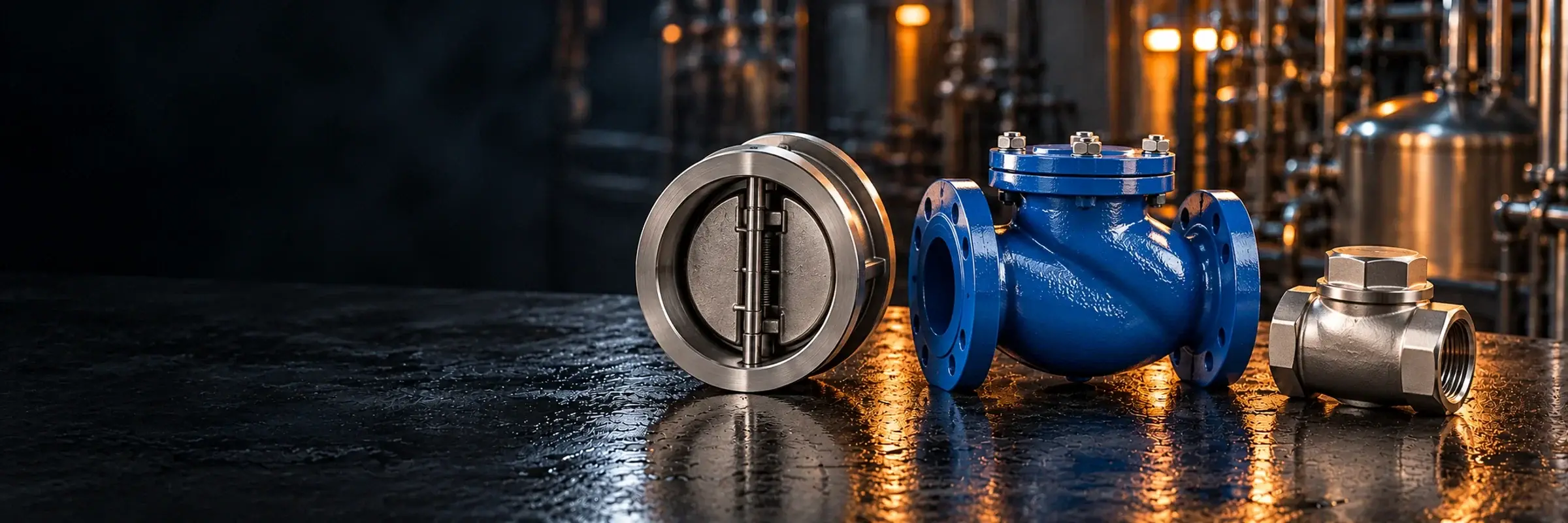 Válvulas de retención — línea Gaeflex para minería e industria
